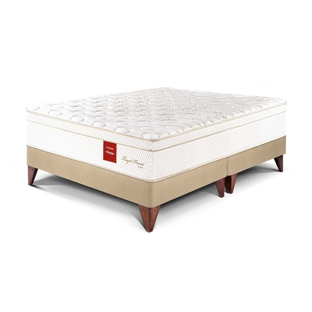 Cama Europea Royal Prince Queen Champagne Paraiso