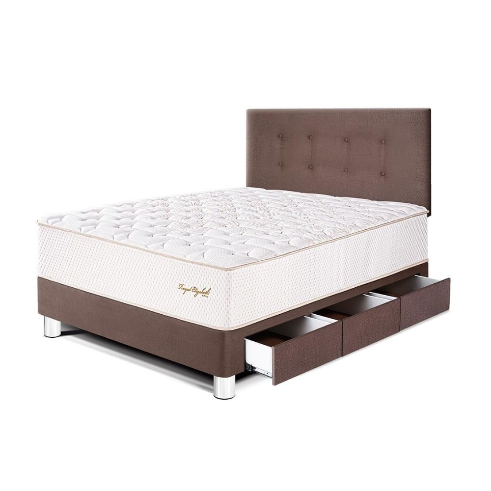 Dormitorio Paraíso Royal Elizabeth con Cajones 1.5 plazas Chocolate