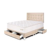 Dormitorio Paraíso Royal Elizabeth con Cajones Queen Champagne