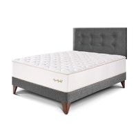 Dormitorio Europeo Royal Elizabeth 1.5 plazas Gris Paraiso