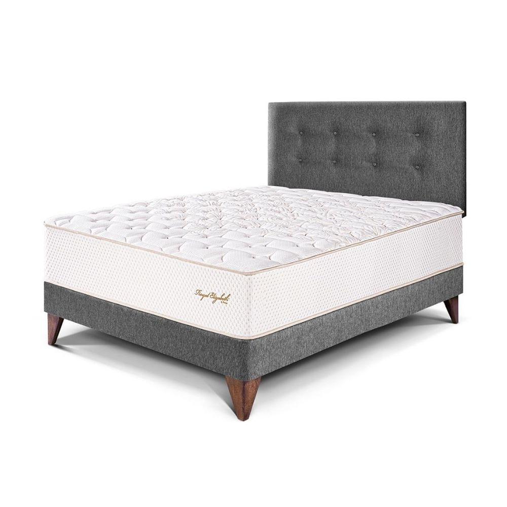 Dormitorio Europeo Royal Elizabeth 1.5 plazas Gris Paraiso