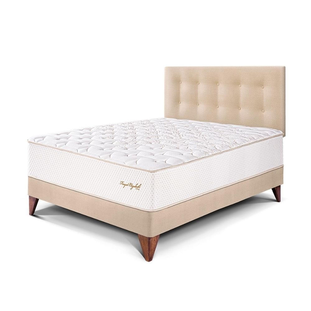 Dormitorio Europeo Royal Elizabeth 2 plazas Champagne Paraiso