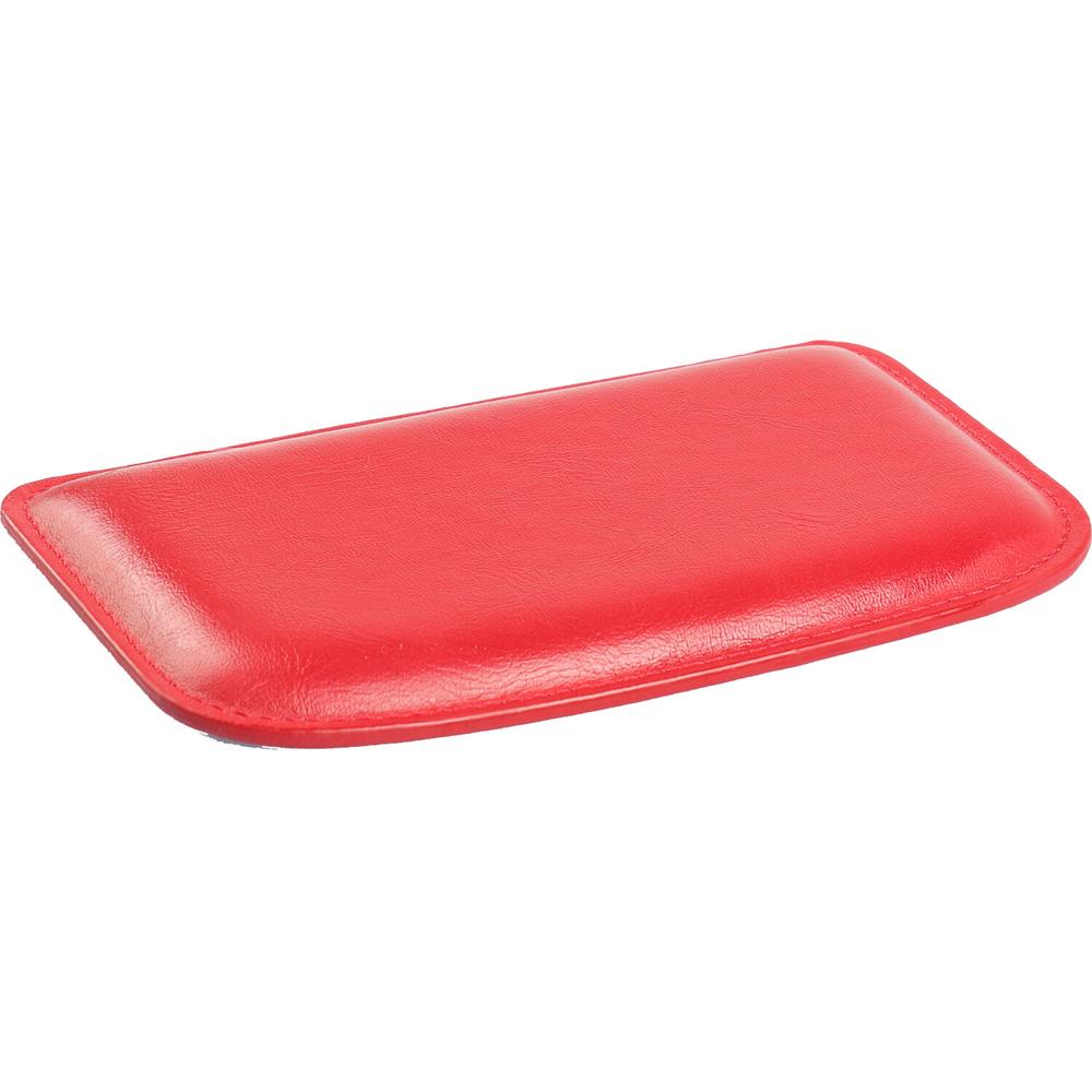Londo Alfombrilla de Teclado de Cuero PU (Pequeña, Roja) - Soporte Ergonómico, Acolchado Suave y Sop
