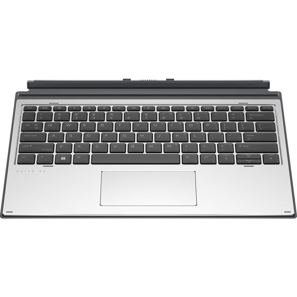 Teclado Premium HP Elite x2 G8 (Plata) - Compatible con Tablet HP Elite x2 G8, Conexión Pogo de 8 Pi