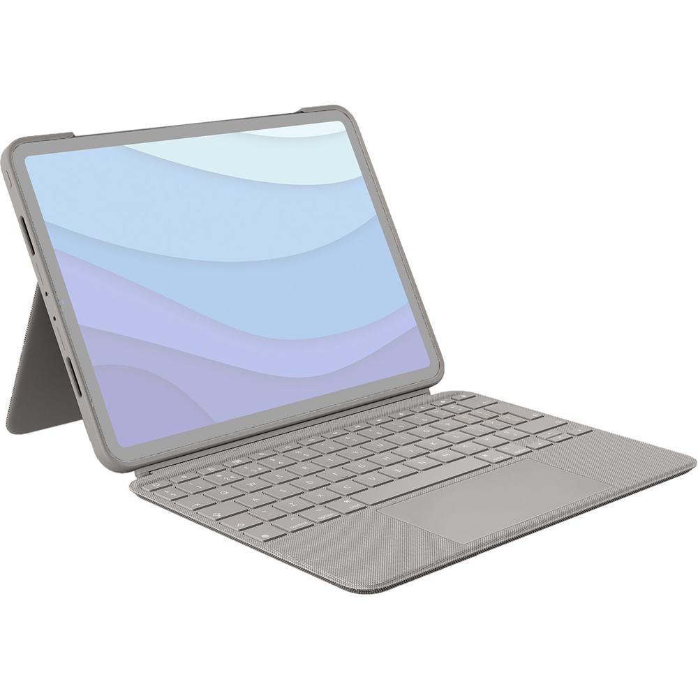 Funda con Teclado Retroiluminado Logitech Combo Touch para iPad Pro de 11"" (1ª-4ª Gen) - Color Arena