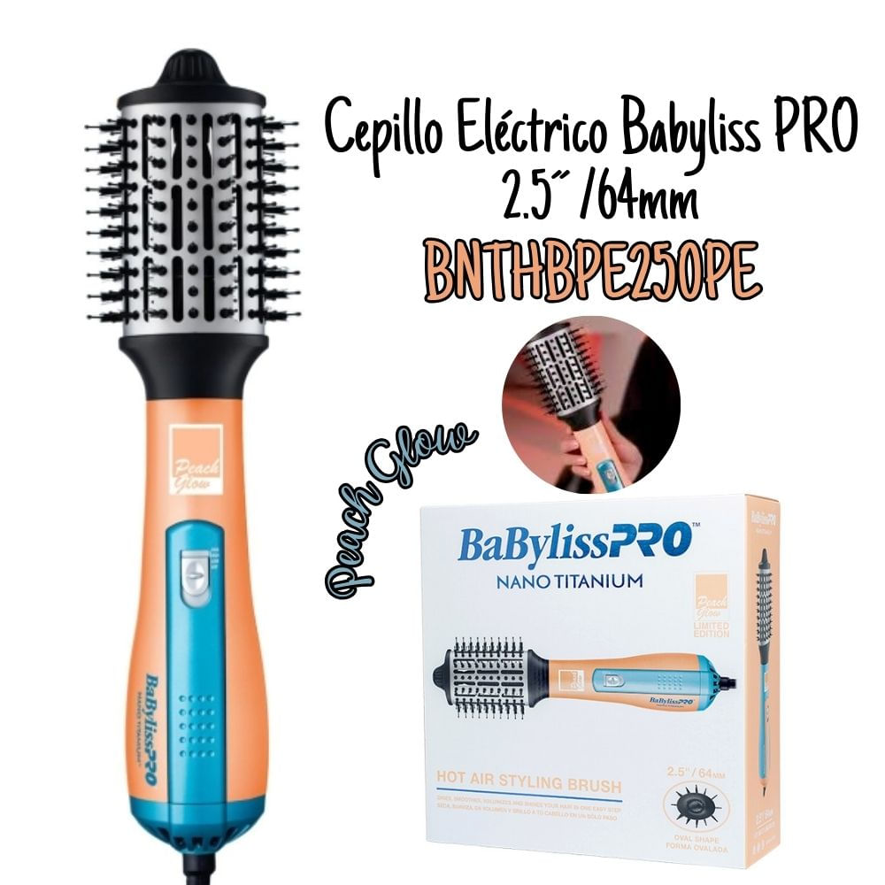 Cepillo Eléctrico Babyliss PRO BNTHBPE250PE.