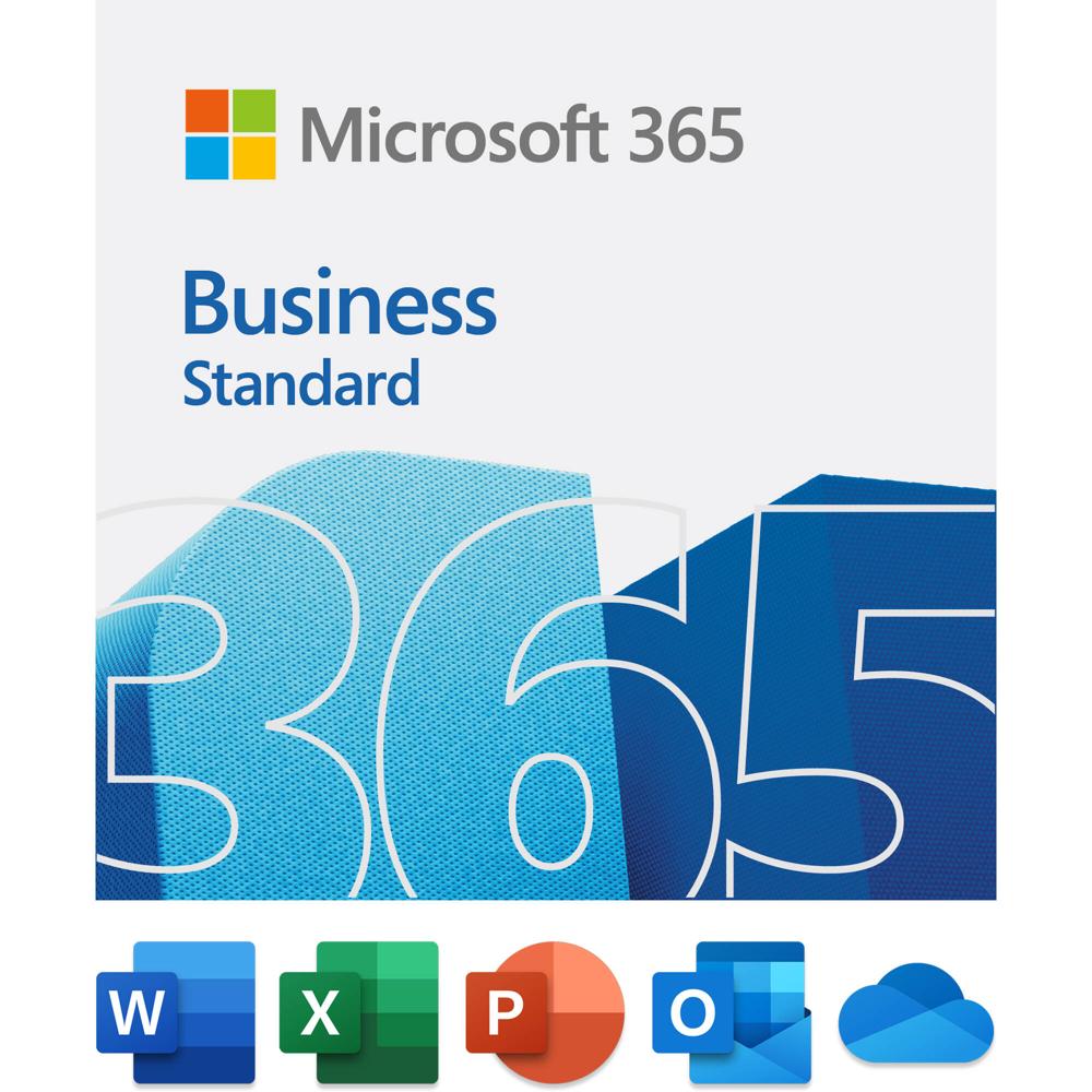 Microsoft 365 Business Standard - Licencia de 1 Usuario / Suscripción de 12 Meses / Descarga - Inclu