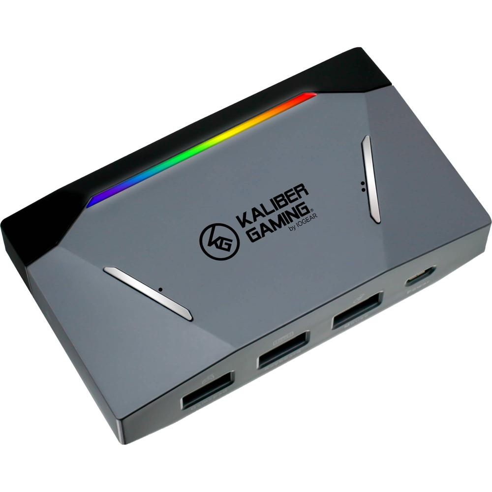 Adaptador IOGEAR KeyMander 2 para Teclado y Ratón en Consolas - Compatible con Xbox, PS y Nintendo S