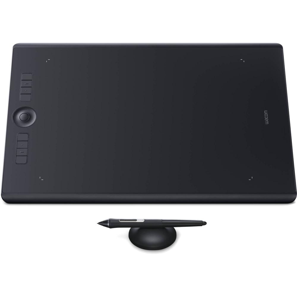 Tableta de Dibujo Wacom Intuos Pro (Grande) - Área Activa de 12.24 x 8.5"", 8192 Niveles de Sensibili