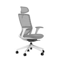 Silla De Oficina Ergonómica Reclinable Brazo 3d. Loop Gris Ofideas