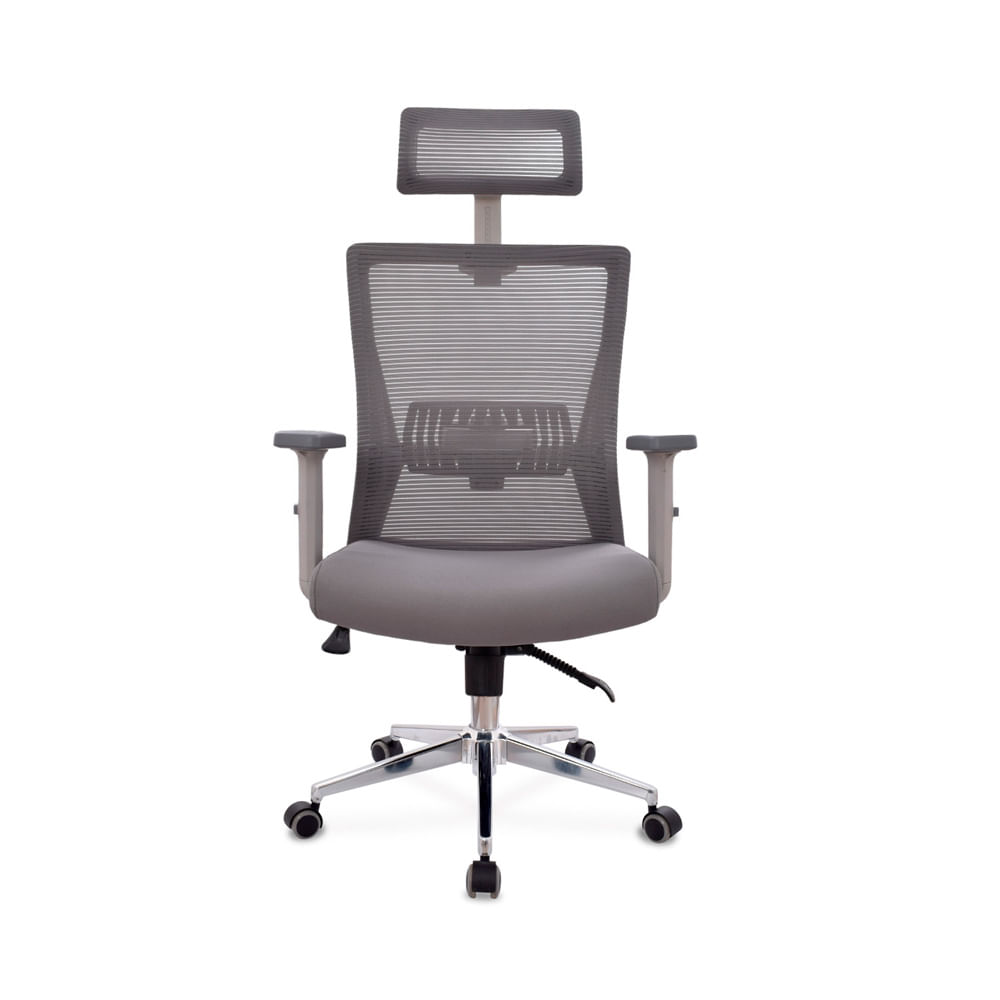 Silla De Oficina Ergonómica Presidente ken Color Gris Mecanismo Lab Ofideas