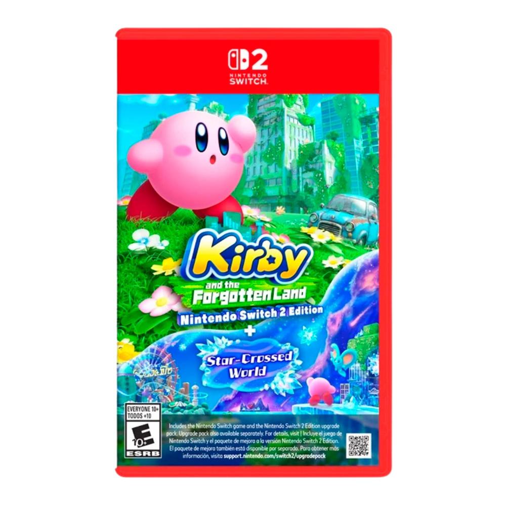 Kirby and the Forgotten Land and Star-Crossed World Nintendo Switch 2 Latam - PREVENTA