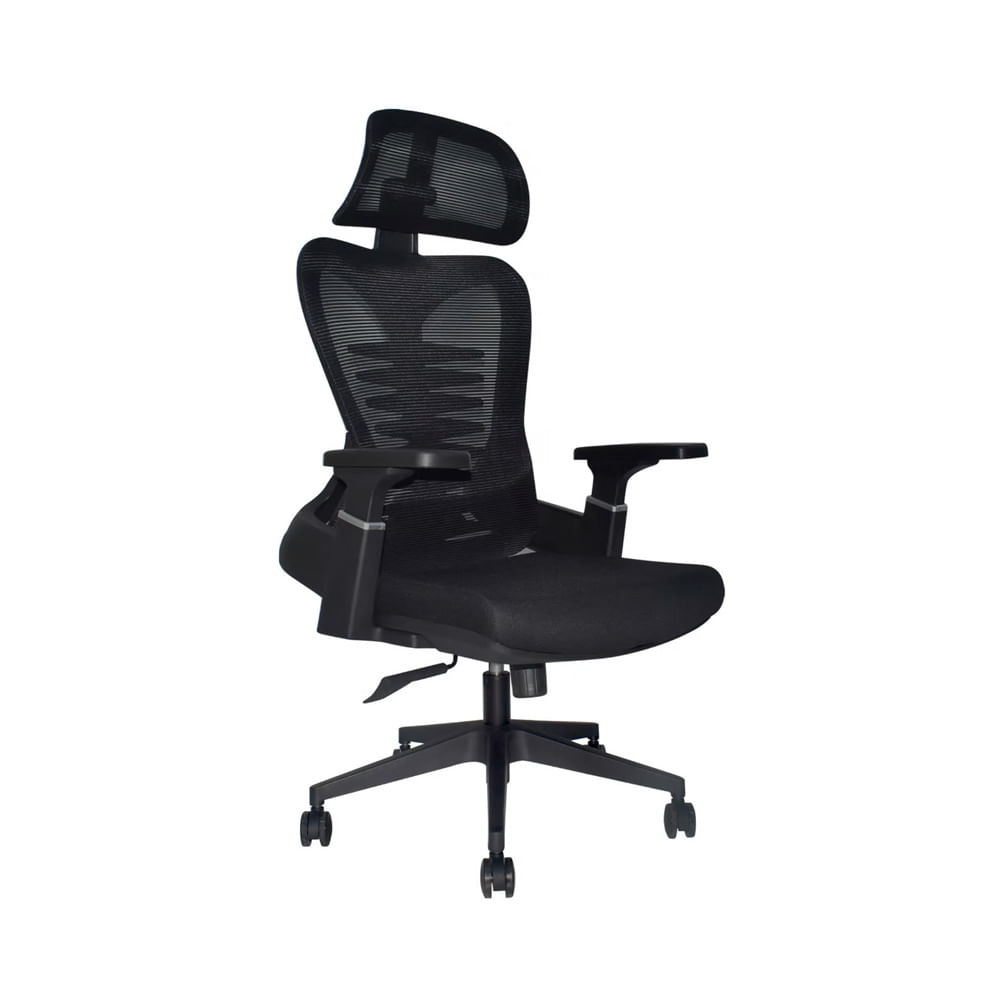 Silla De Oficina Ergonómica Biox Premum Negro Ofideas
