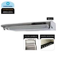 Campana Extractora 3Velocidades CEI-902CRP 90cm INDURAMA