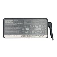 CARGADOR LENOVO 20V 3.25A 65W, PUNTA USB-C PARA LENOVO THINKPAD T14, T590 E14 NEGRO P/N: ADLX65YCC3A