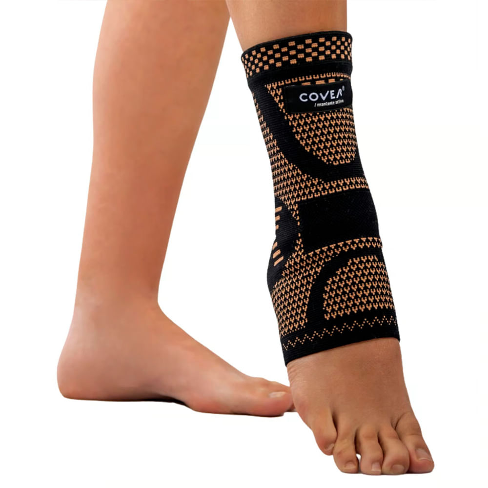 Tobillera de Fibra de Cobre Talla M