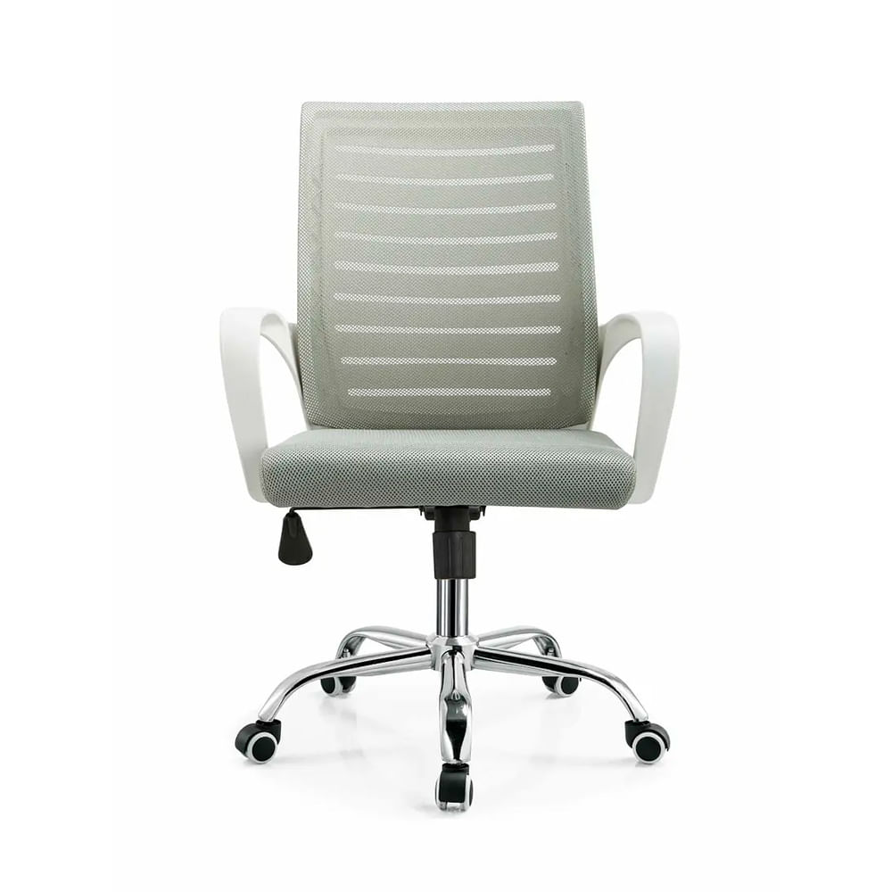 Silla Giratoria De Escritorio Vegas Gris Ofideas