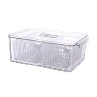 Contenedor con cesta D 32.5x22.5x12.3cm Orange