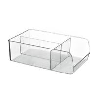 Organizador de Cocina Orange 3 Divisiones Polietileno 28x18x9cm