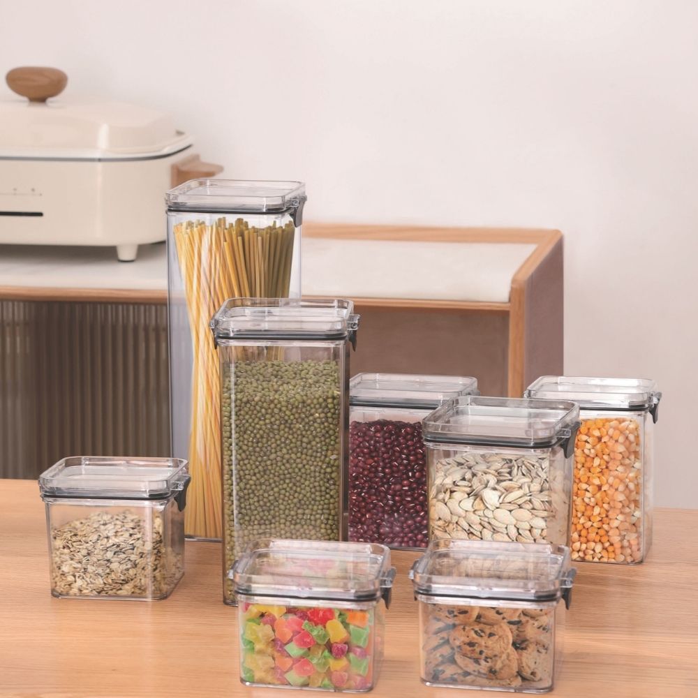 Contenedor de Alimentos Orange Set 8 Unidades