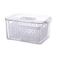 Contenedor con cesta 24x15.5x12.3cm Orange