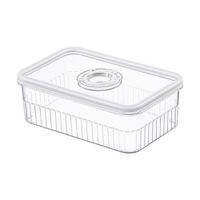 Contenedor de Refrigeración Orange 18.5x11.7cm Polietileno Incoloro con Control de Fecha