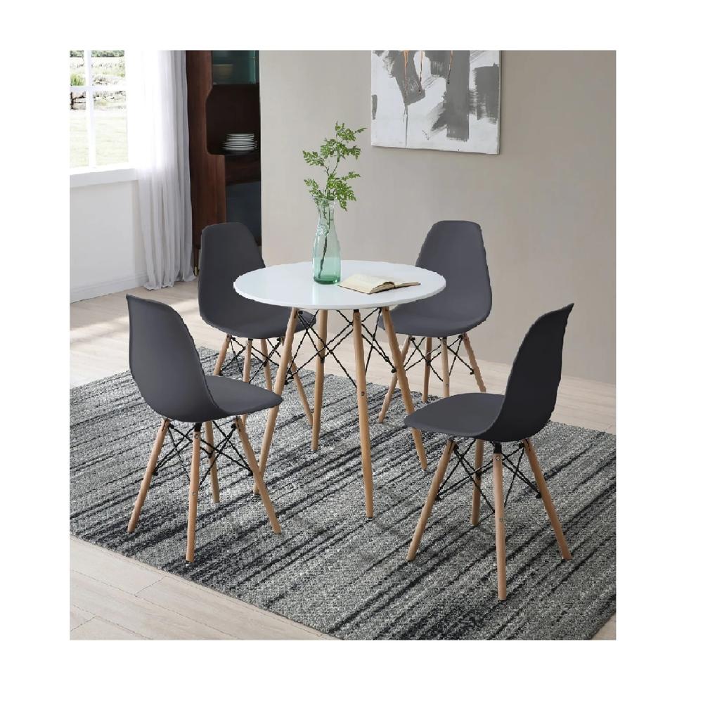 Mesa de Comedor Vintage Saori 0.80 mts color Blanco TU MESITA