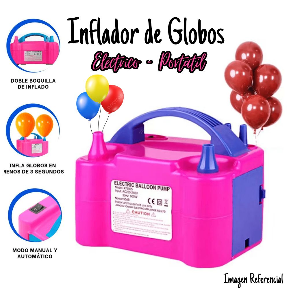 Inflador de Globos Eléctrico INF-GLO