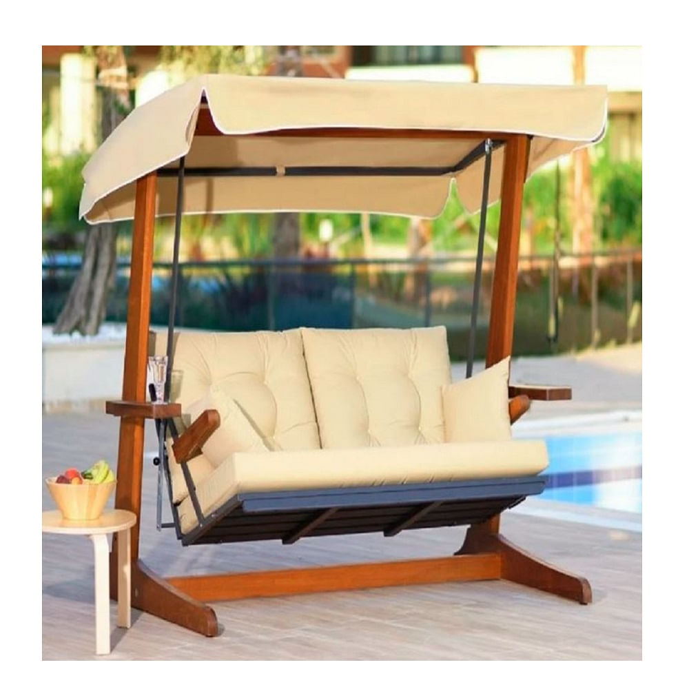 COLUMPIO DMUEBLES MICROFIBRA JARDIN + TOLDO KIM