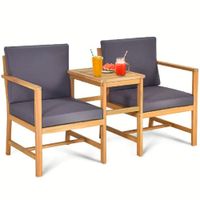 SILLONES DMUEBLES CARPARY MESA BEIGE