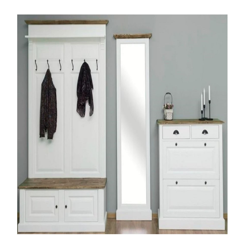 DM COMODA + ESPEJO+ ZAPATERA PETTER