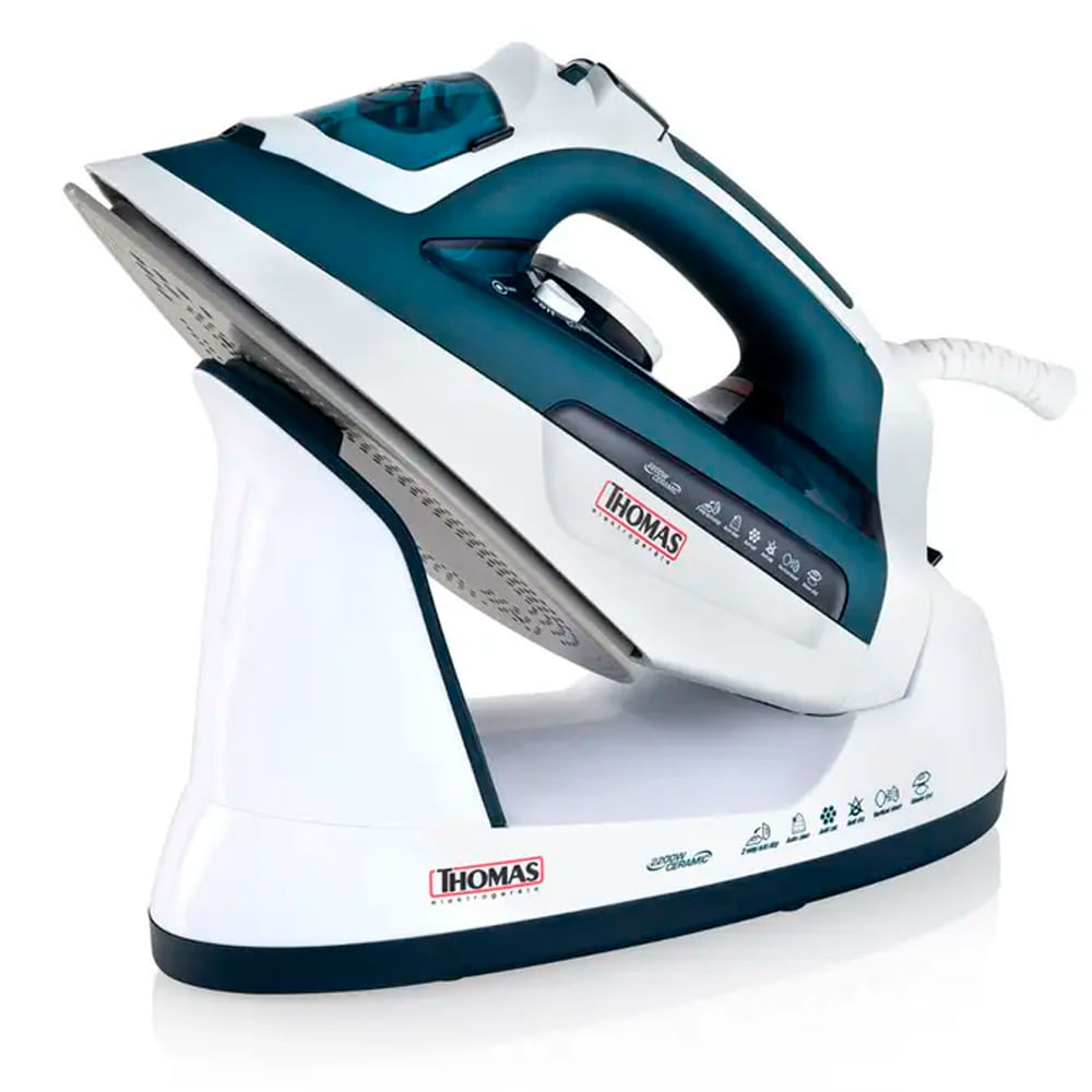 Plancha de Vapor Inalámbrica Thomas TH-7355 con suela de Cerámica