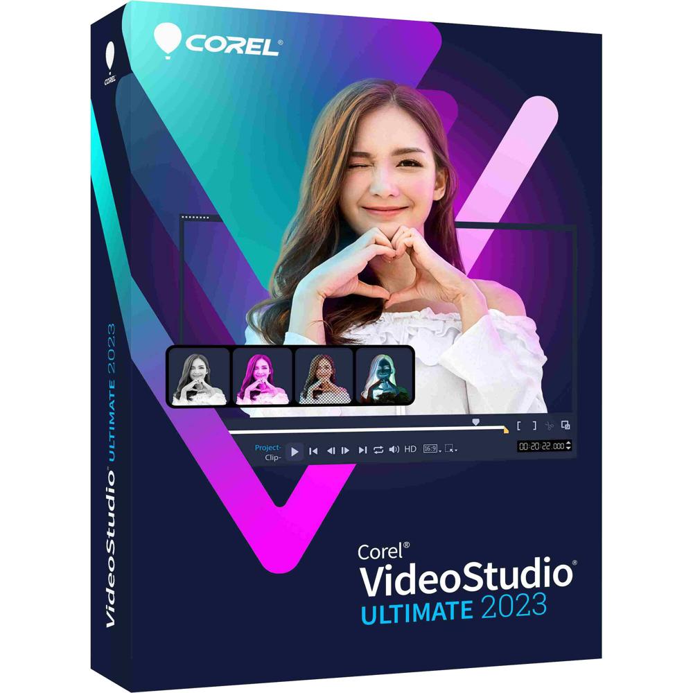 Corel VideoStudio Ultimate 2023 para Windows (Tarjeta de Activación) - Editor de Video Avanzado para