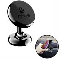 Soporte Magnético para fijar celular en Auto o más - Giro 360 - Negro