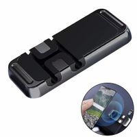 Soporte Magnético Negro para Celular con sujetador de cables para autos