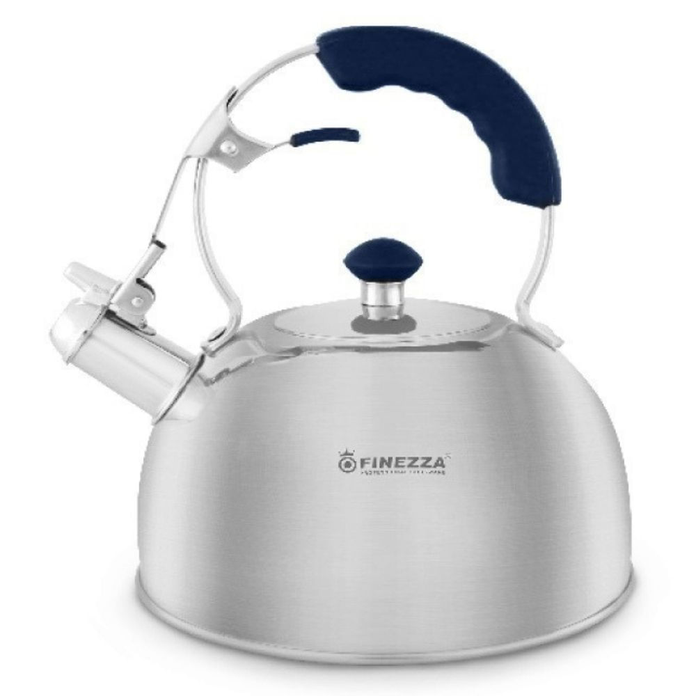 Tetera Finezza FF-T0046 de Acero Inoxidable Azul 2.5 L