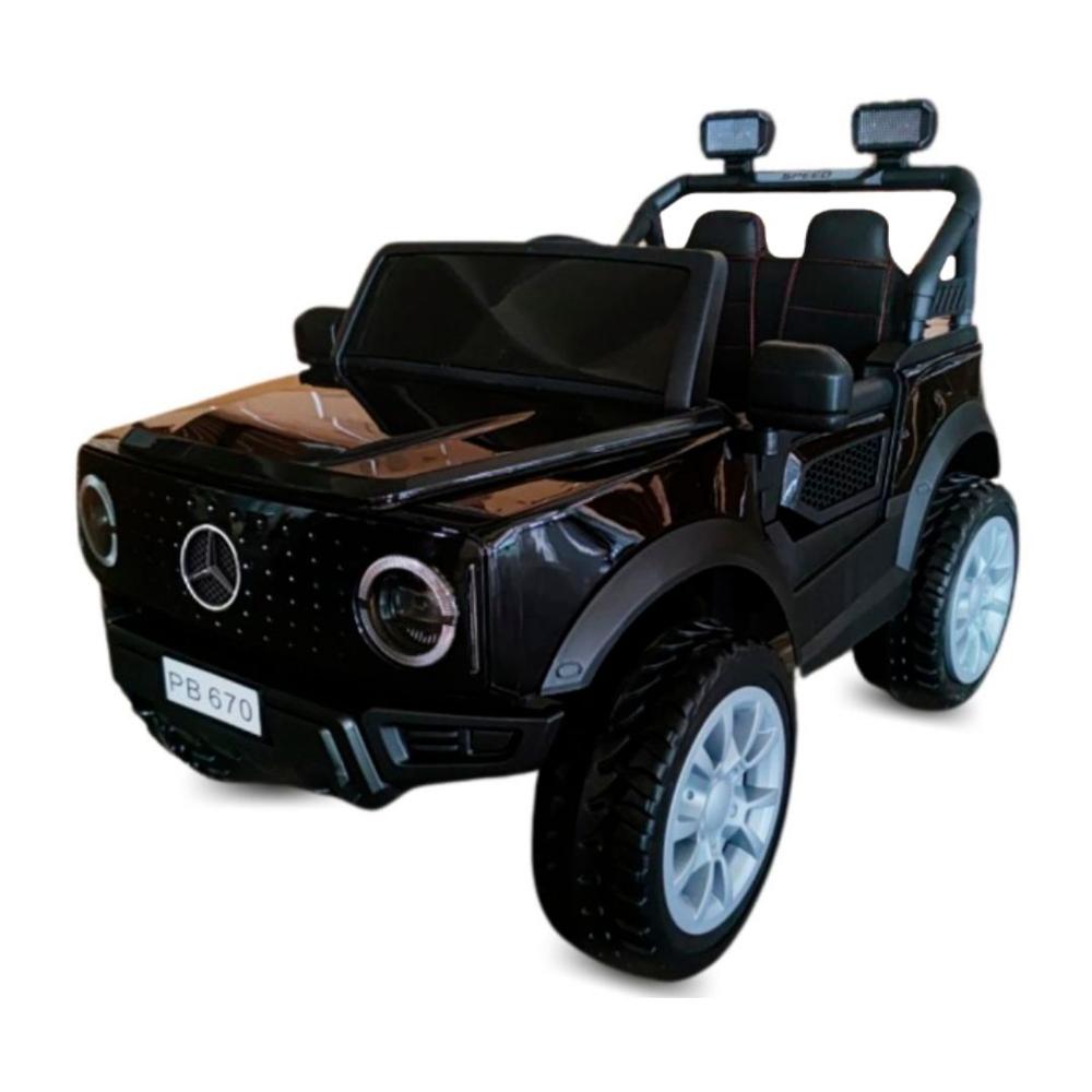 Carro a Batería Para Niños Mercedes Benz Toyin Negro