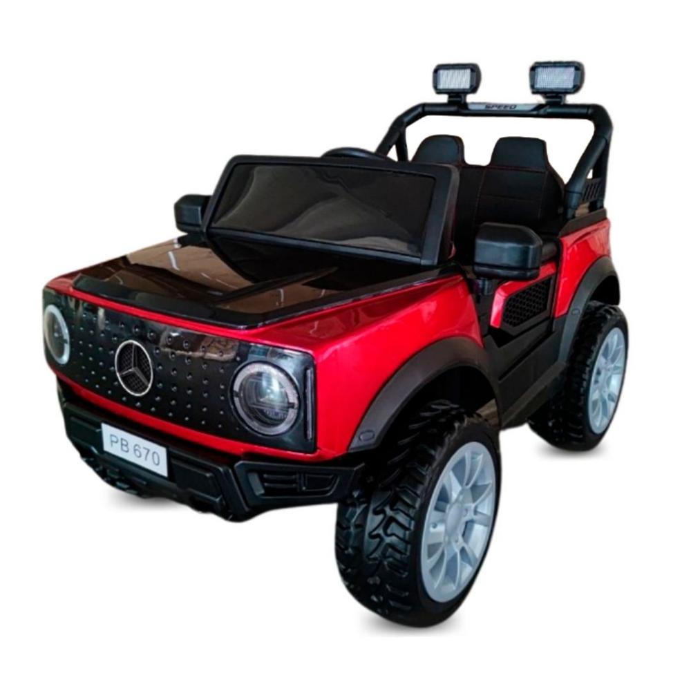 Carro a Batería Para Niños Mercedes Benz Toyin Rojo