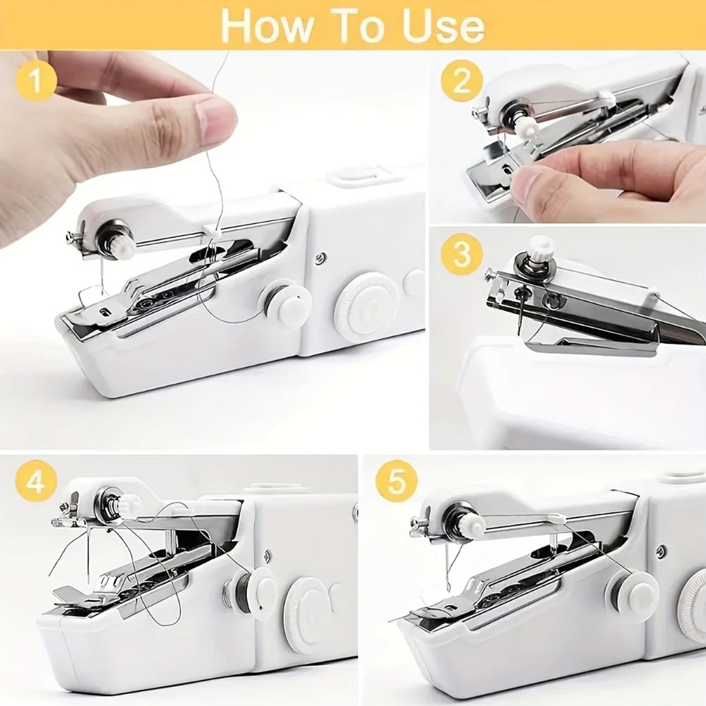 Máquina de coser portátil de mano