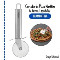 Cortador de Pizza Marffim de Acero Inoxidable CDPM-AI