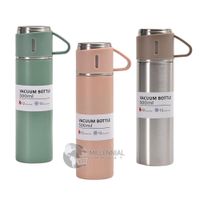 Termo con Tazas de Regalo para Oficina o Trabajo color Mujer