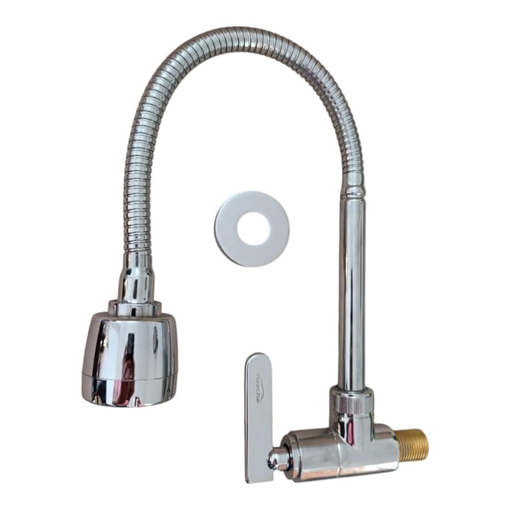 Cocina Pared Griferia Bronce Cocina Grifo Caño Pared Pesado Cocina