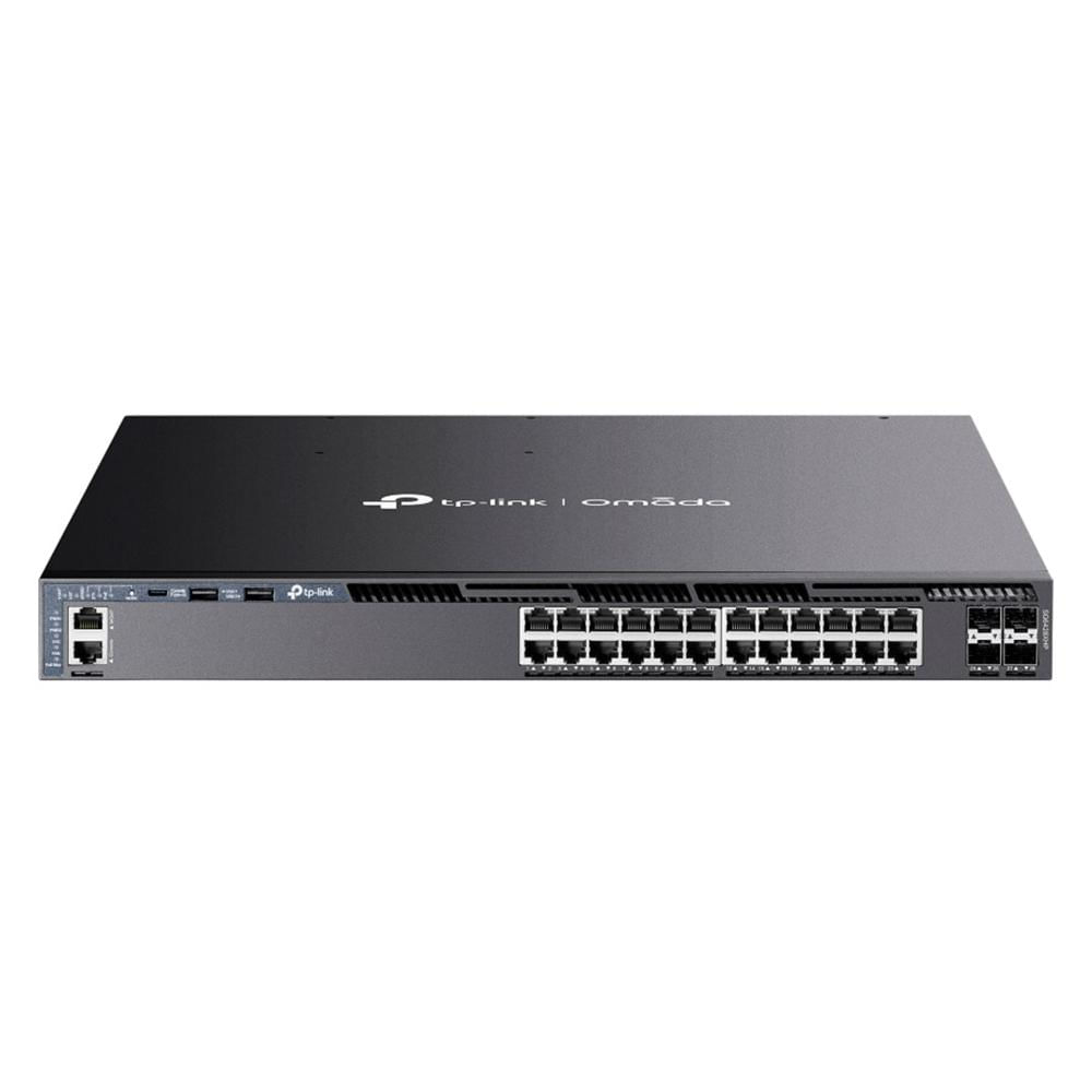 TP-LINK SG6428XHP Switch PoE 24 puertos Gigabit 4 SFP+ Omada
