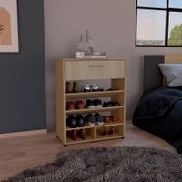 Zapatera Moderna Moon 1 Cajón R&R MUEBLES