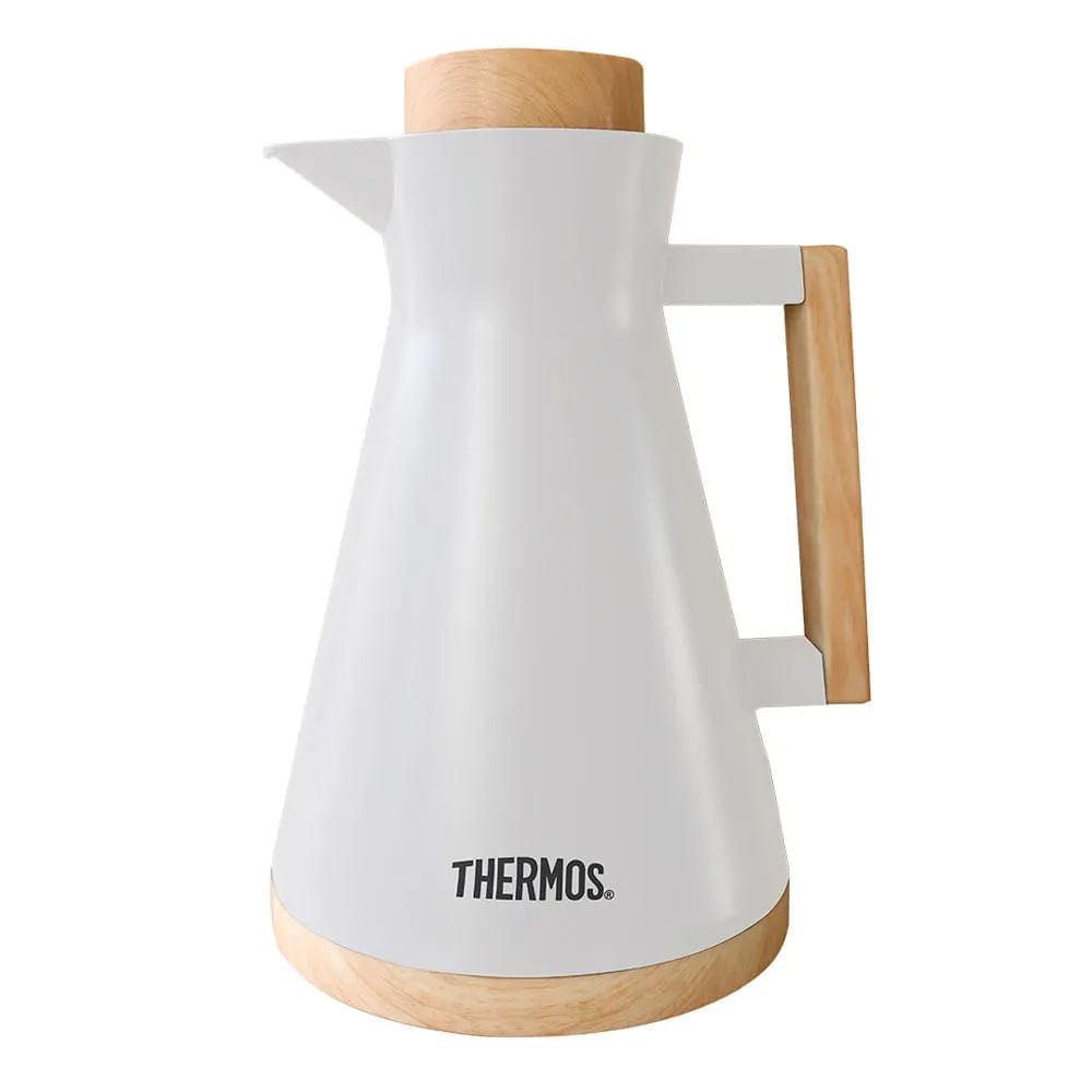 Thermos Jarra Térmica 1 LT Eco Wood Blanco