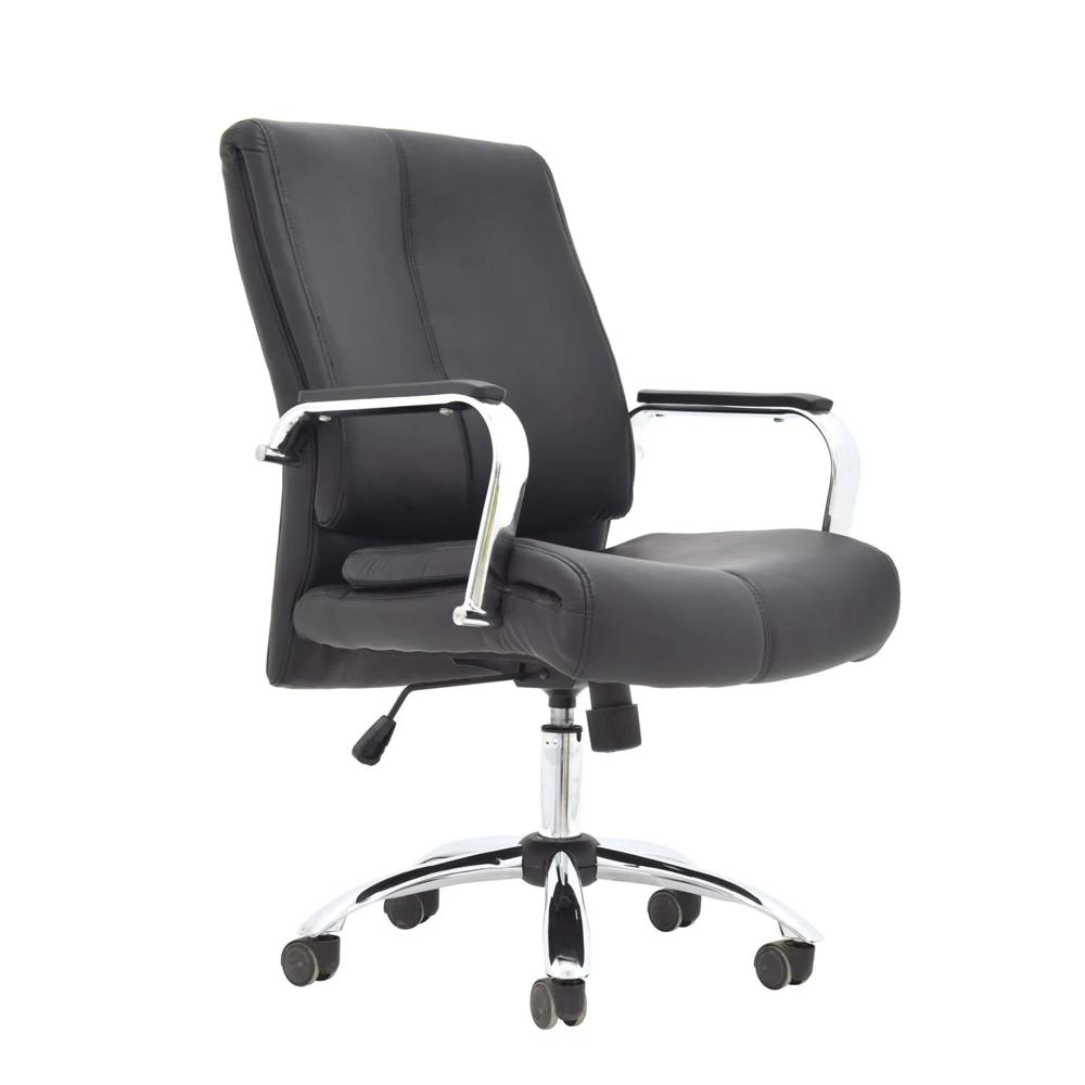 Silla de Oficina Gerencial Marko Giratoria color Negro TU MESITA