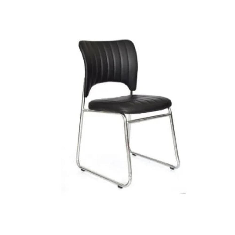 Silla de Oficina Moderna Gypsy Cromada color Negro TU MESITA