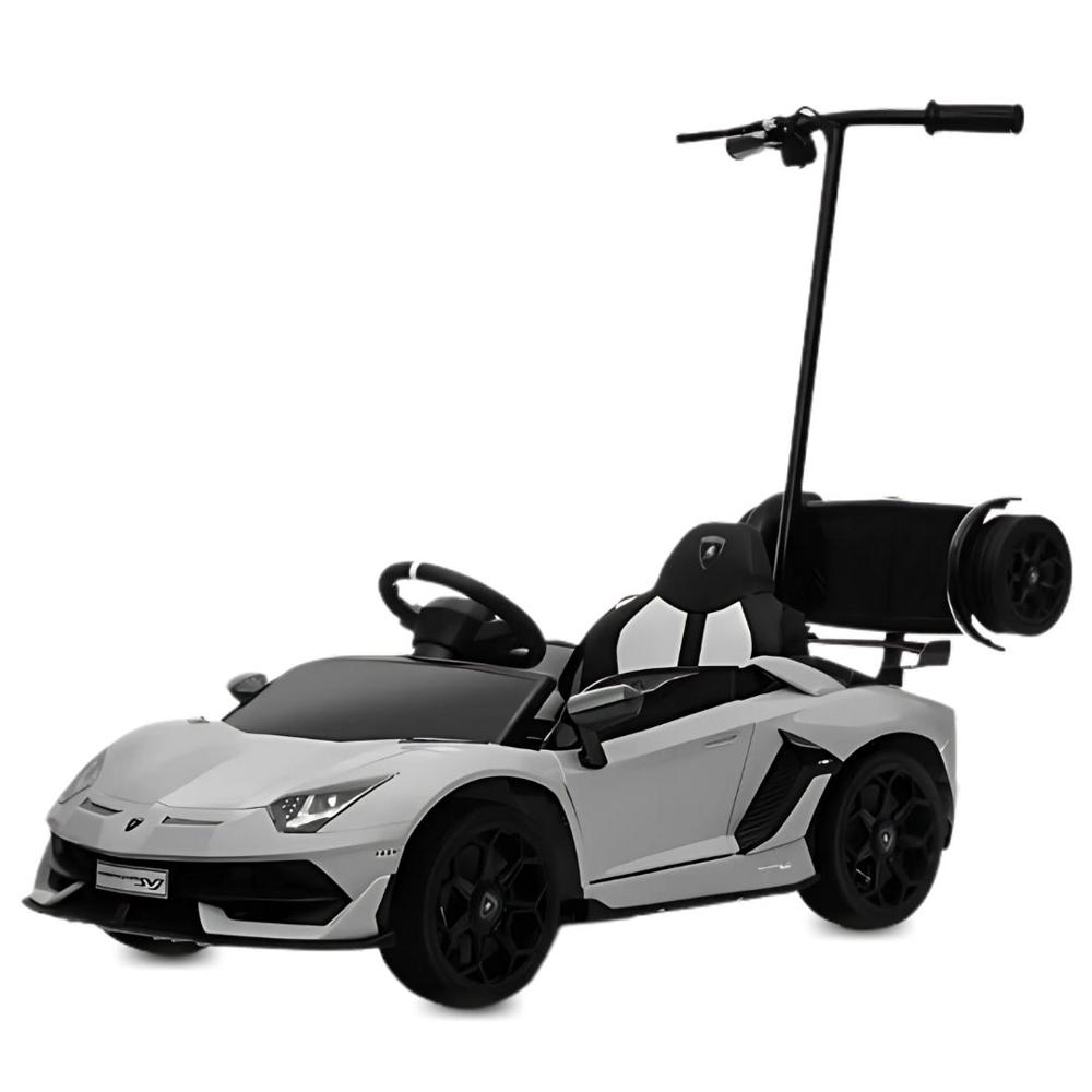 Carro a Batería para Niño y Adulto Beautiful Aventador Gris