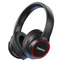 Audífonos Bluetooth 5.3 TRANYOO BASS Música 100 Horas Sonido 360º T-H6