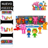 Set de Figuras Articulables Pocoyo y sus Amigos 6pcs